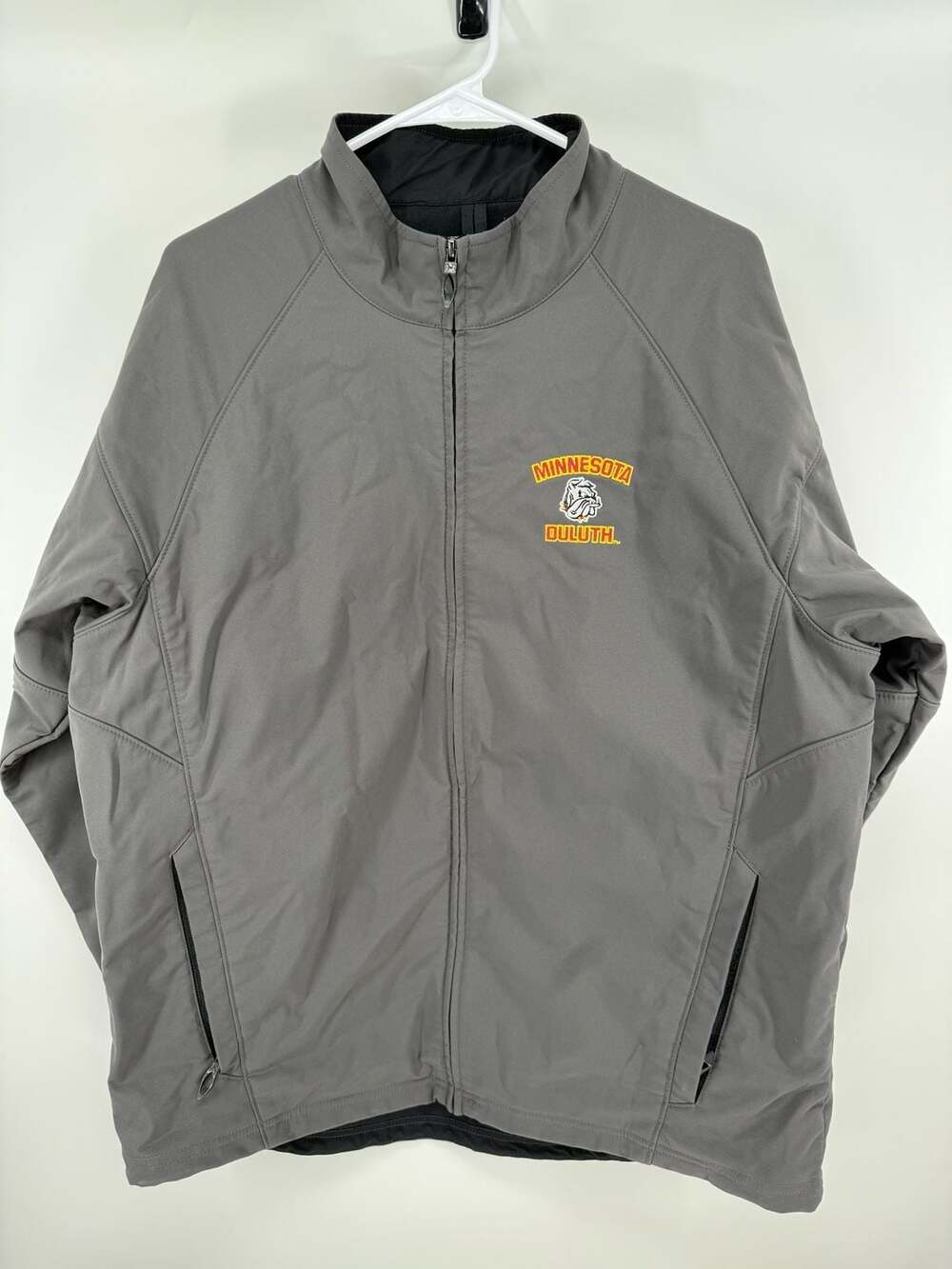 Under Armour UMD Bulldogs Minnesota Duluth Fleece Lined Softshell Jacket Mens LG